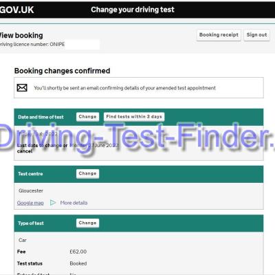 Gloucester Driving Test Cancellations 3
