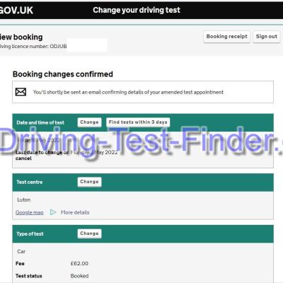 Luton Driving Test Cancellations 4