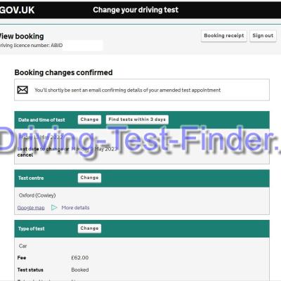 Oxford Cowley Driving Test Cancellations 5