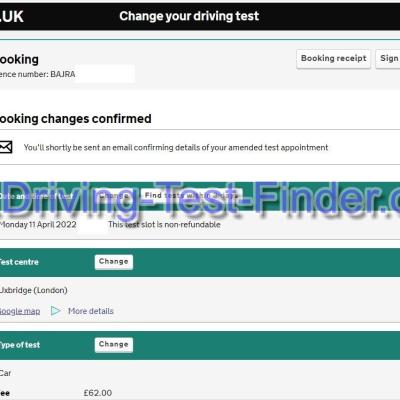 Uxbridge London Driving Test Cancellations 5