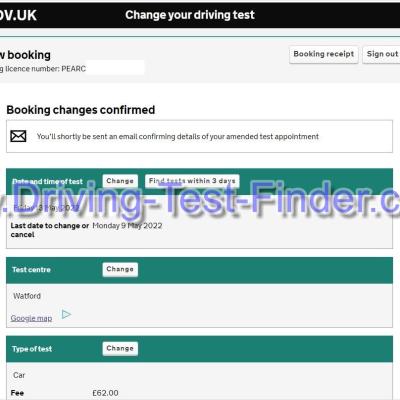 Watford Driving Test Cancellations 2